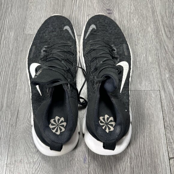 Nike Free RN 5.0 Next Nature SZ 9 Black White Running Sneakers CZ1884-001